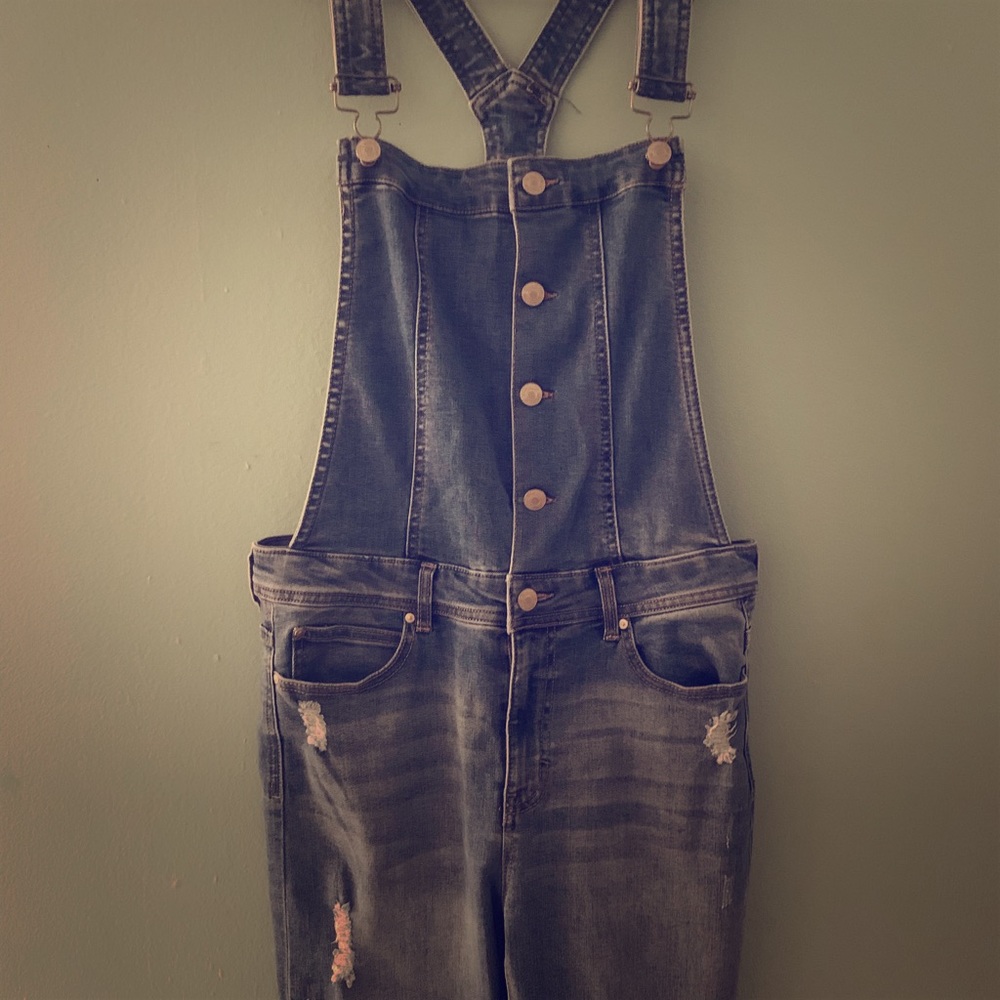 Sky and Sparrow Denim Overalls
